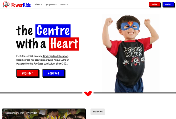 Image showcasing PowerKids Kindergarten